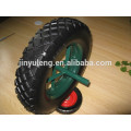 14x350-8 pu or rubber wheel barrow wheel/ wheelbarrow spare parts